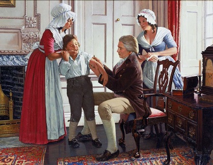 225 years ago today. The first ever vaccination – against smallpox, the great killer of the time